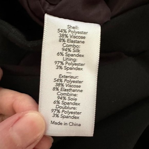 ELIZABETH and JAMES Black Ladies Career Pencil Skirt, 4 - Picture 7 of 7